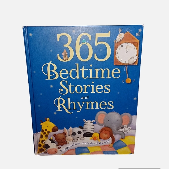 365 Bedtime Stories and Rhymes Hardcover Book - Picture 1 of 11